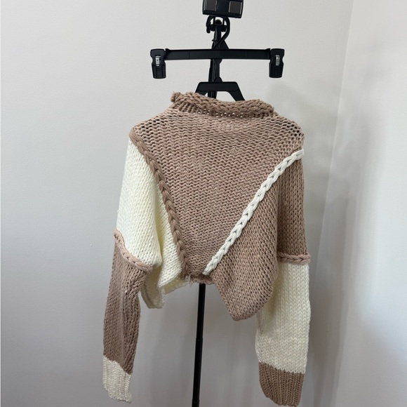 Altar'd State Two-Tone Knit Sweater - Picture 7 of 7